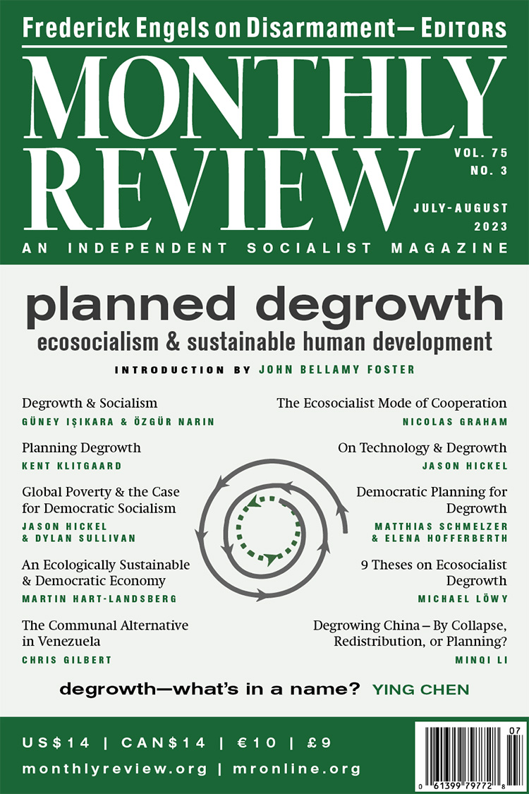 Michael Löwy ,Beyond 'development': ecosocialist degrowth, 22nd