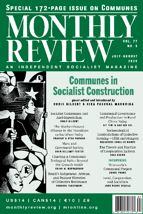 Monthly Review Volume 77, Number 3 (July-August 2025)